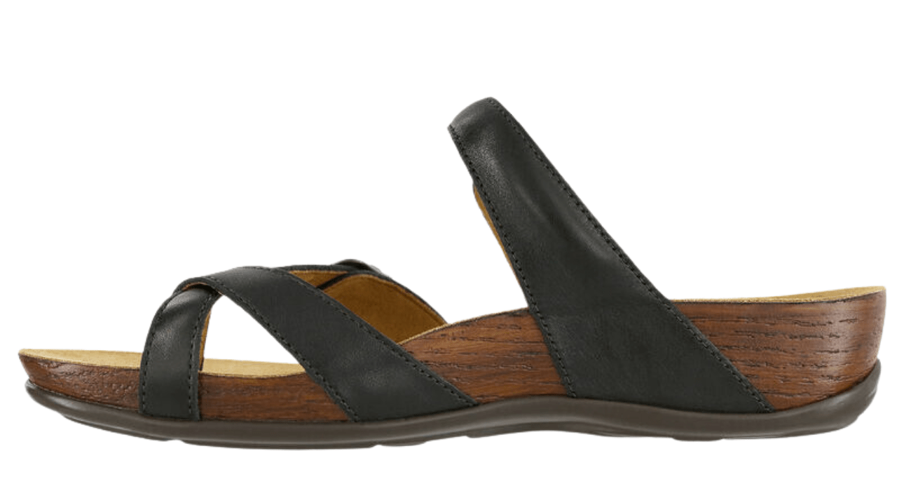 SAS Women's Shelly Cross Toe Loop Slide - Hiline Sport -
