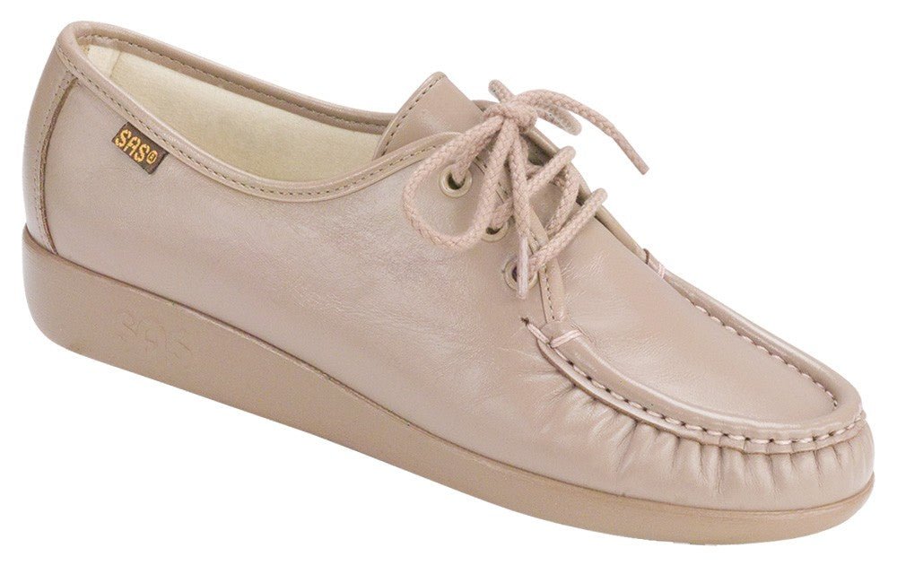 SAS Women's Siesta Lace Up Leather Loafer Shoe - Hiline Sport -