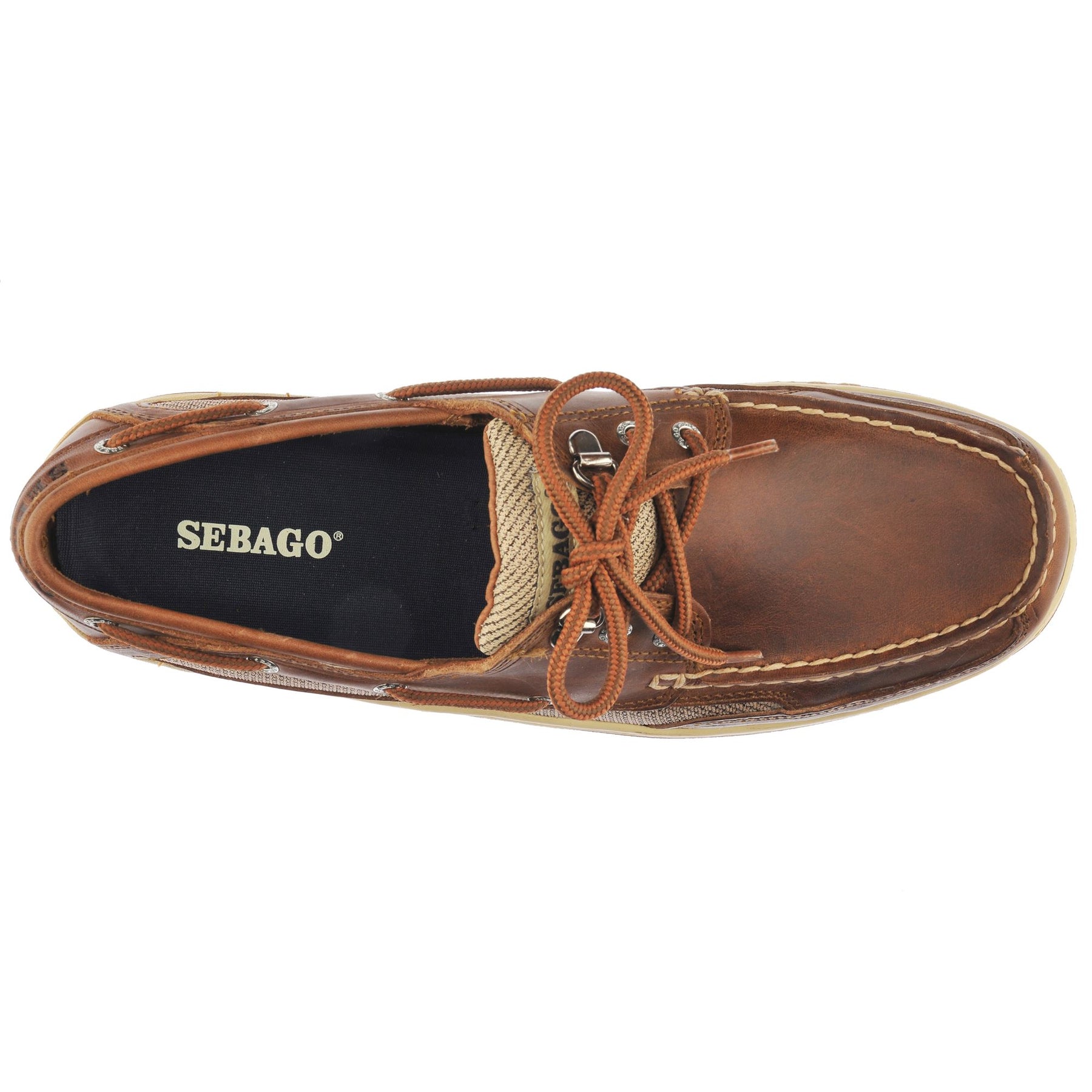 Sebago Men's Clovehitch II FGL Waxed Leather Boat Shoe - Hiline Sport -