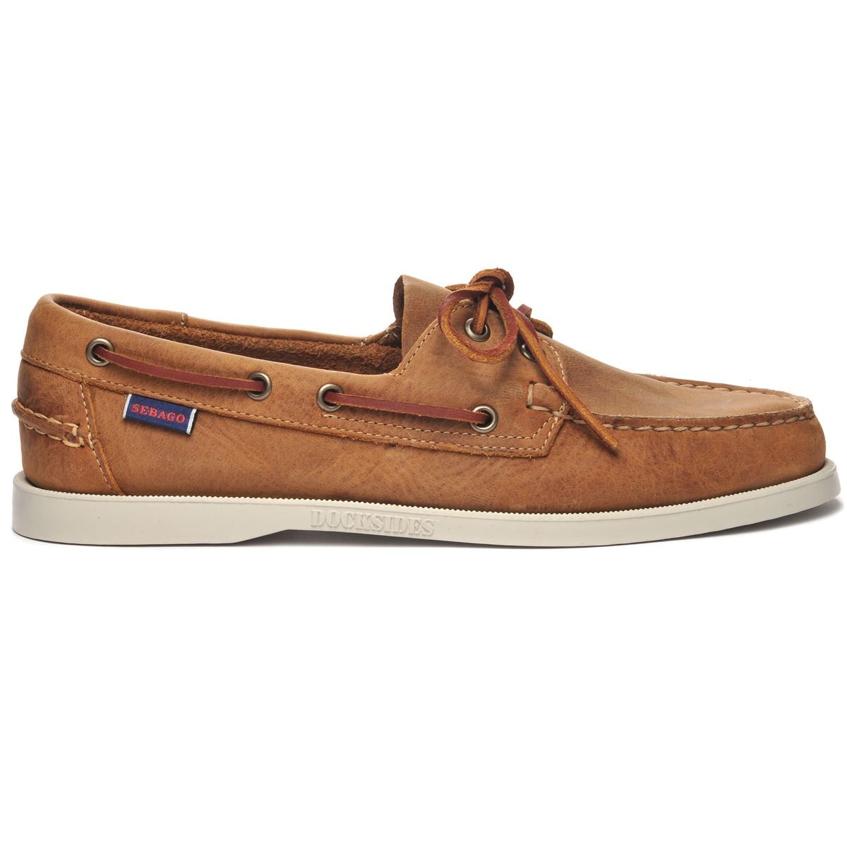 Sebago Men's Dockside Portland Crazy H Boat Shoe - Hiline Sport -