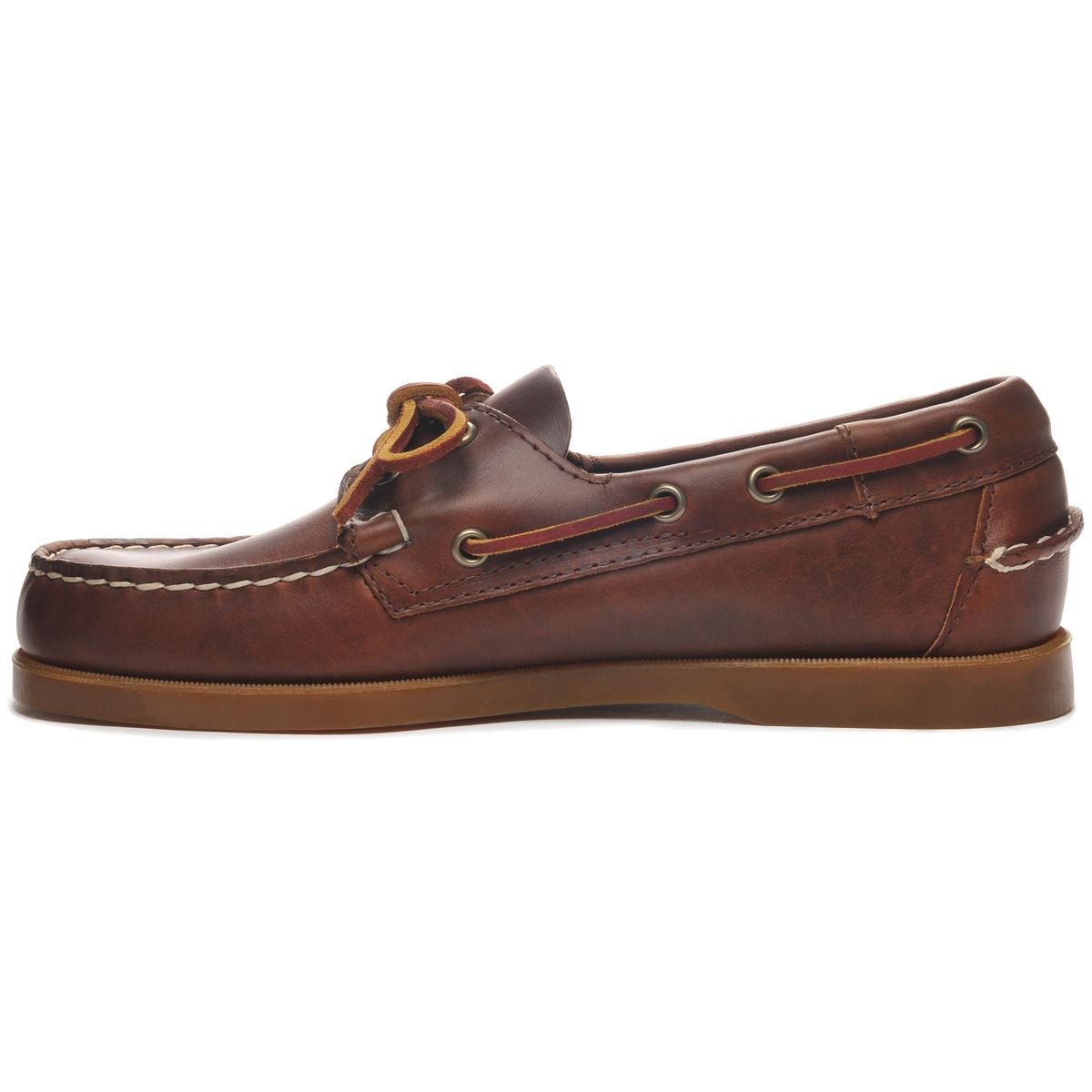 Sebago Men's Portland Waxed Leather Boat Shoe - Hiline Sport -