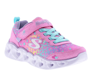 Skechers Girl's S Lights: Heart Lights Shoe - Hiline Sport -