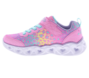 Skechers Girl's S Lights: Heart Lights Shoe - Hiline Sport -