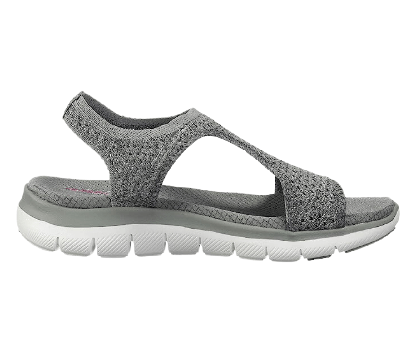 美品✨スケッチャーズ Flex Appeal 2.0-Deja VU レディース Amazon.com | Skechers Women's Slingback Sport Sandal, Black