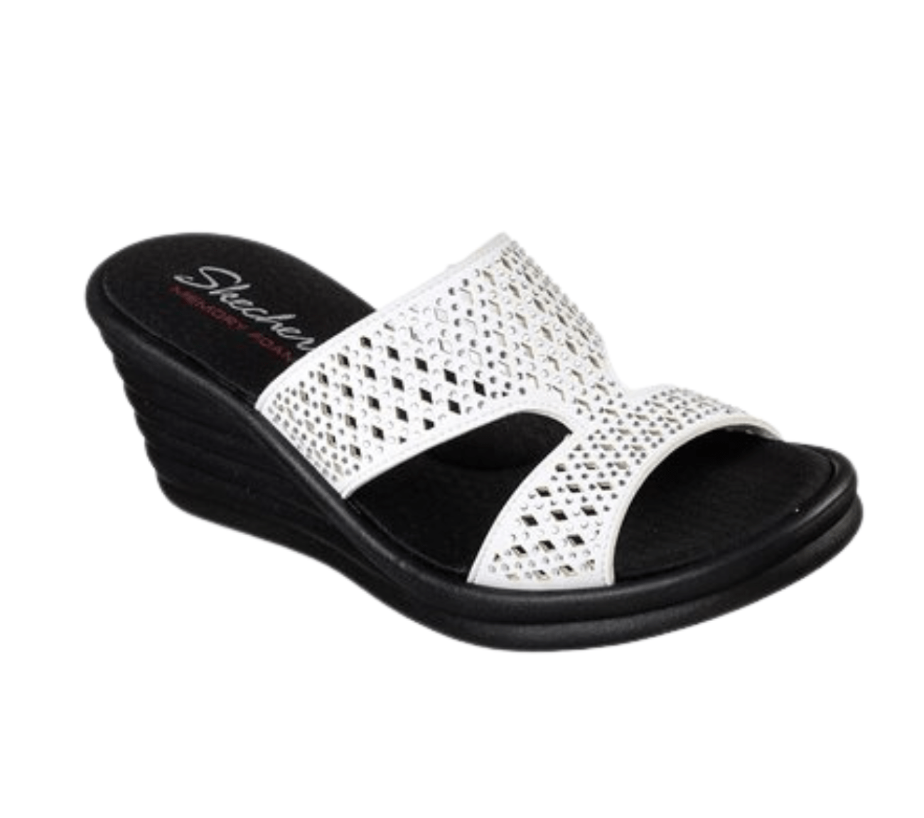 Skechers Women's Rumbler Wave-Ibiza Summer Slide Sandal - Hiline Sport -