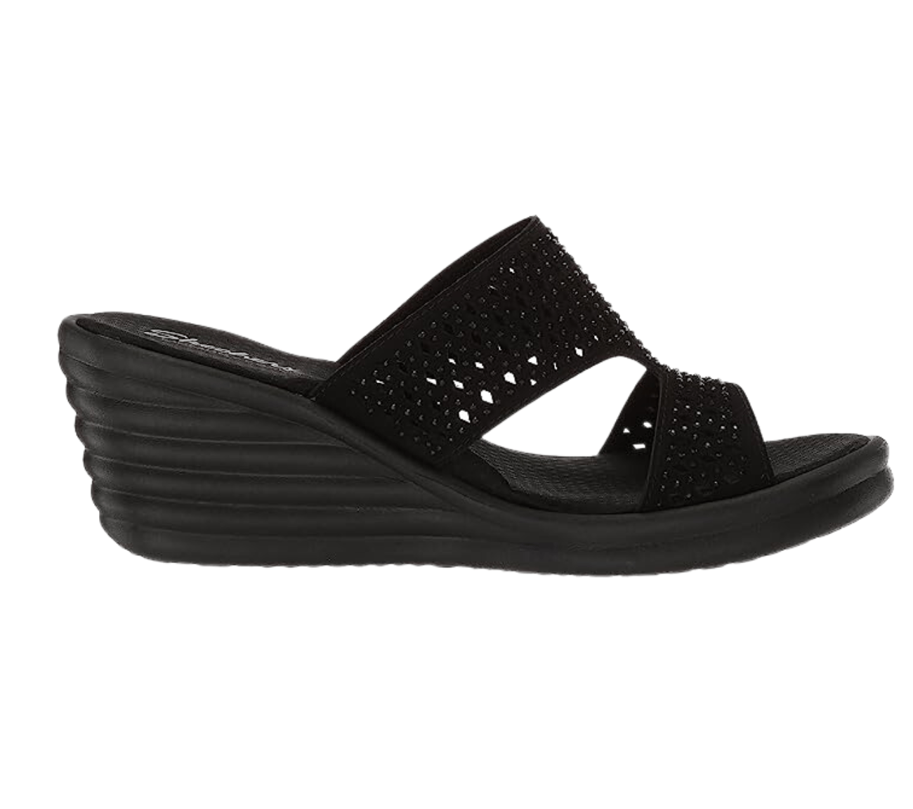 Skechers Women's Rumbler Wave-Ibiza Summer Slide Sandal - Hiline Sport -