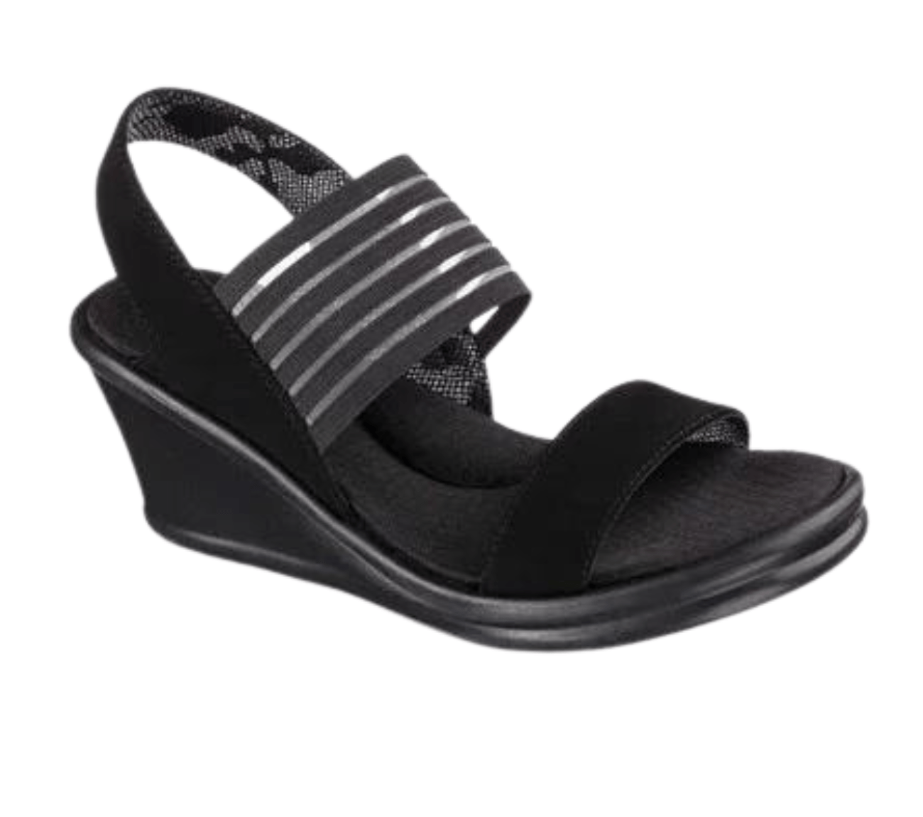 Skechers Women's Rumblers Sci Fi Wedge Slingback Sandal - Hiline Sport -