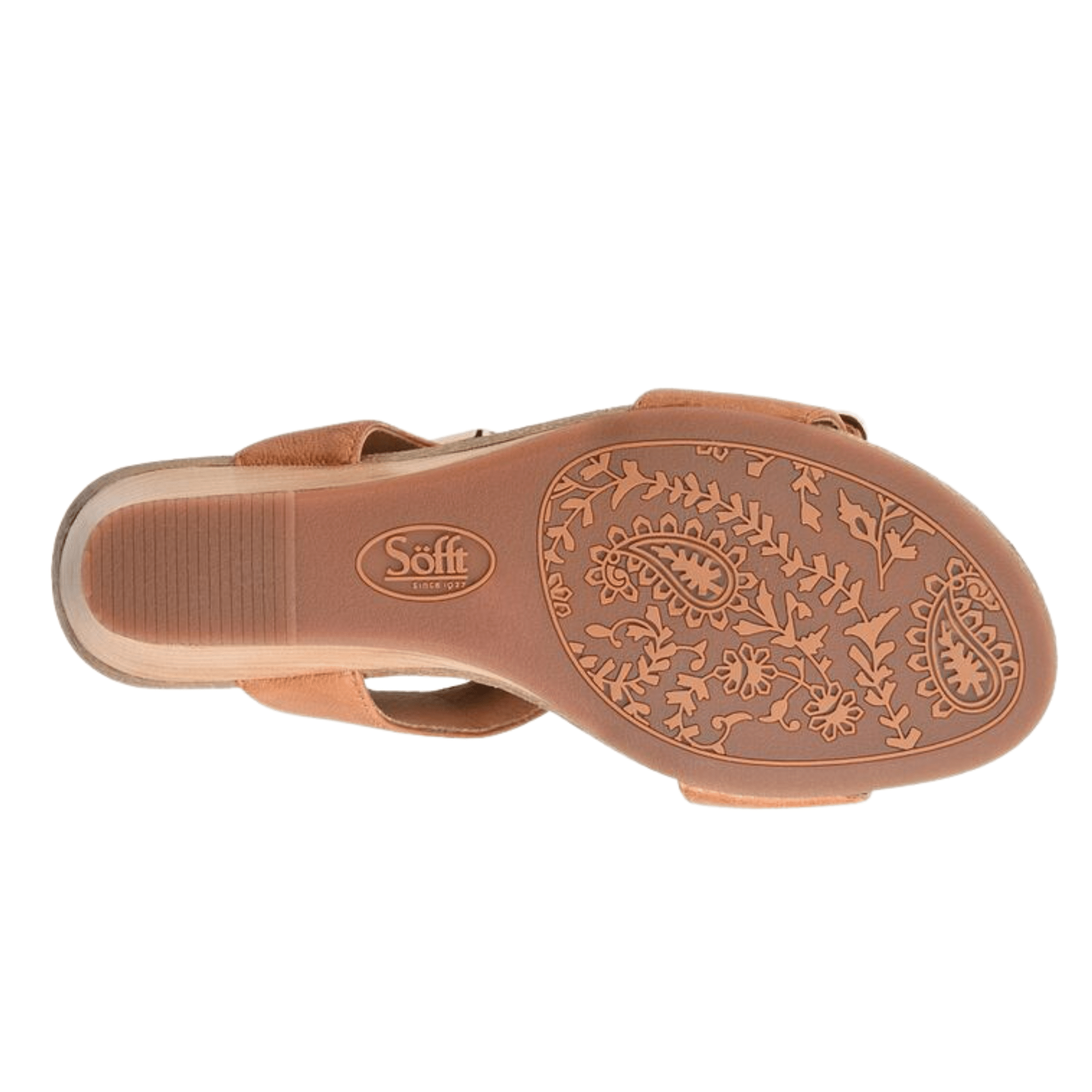 Sofft Women's Verdi Leather Wedge Sandals - Hiline Sport -