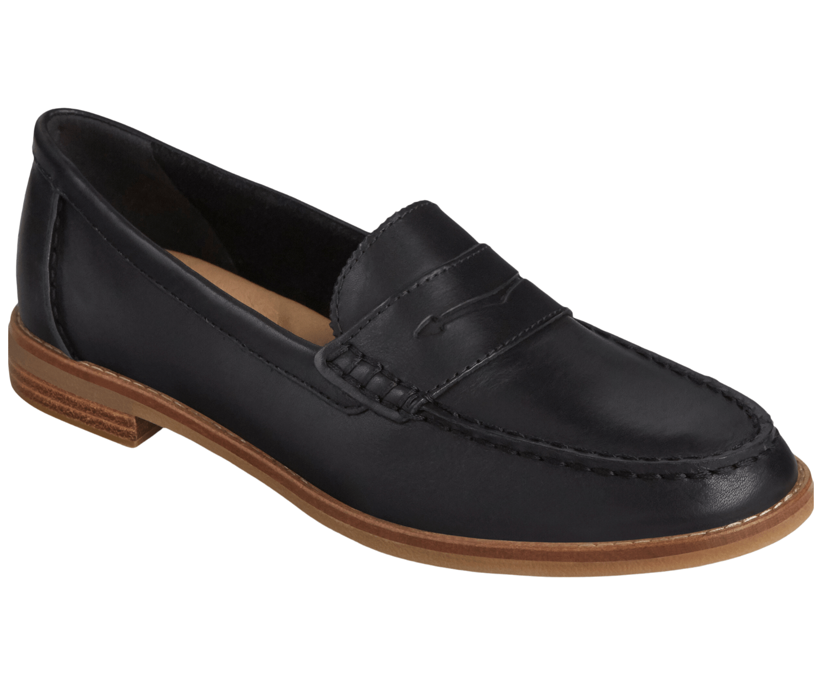 Sperry Women's Seaport Penny Loafer Nubuck Shoe - Hiline Sport -