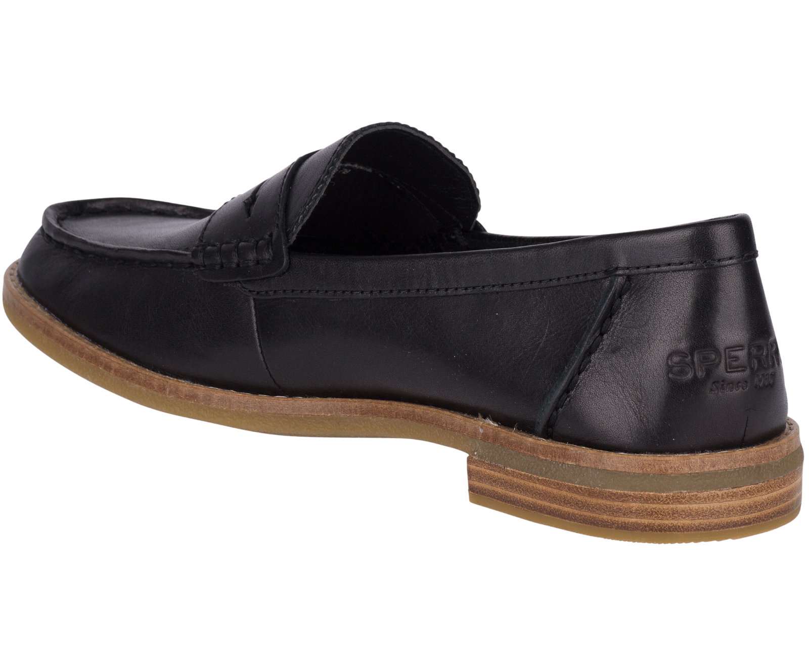 Sperry seaport black new arrivals