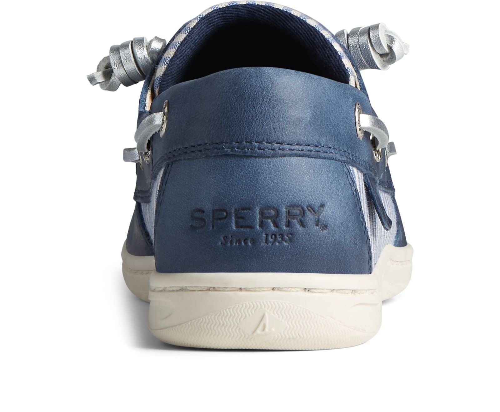 Sperry Women's Songfish Metallic Stripe Boat Shoe - Hiline Sport -
