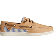 Sperry Women's Songfish Metallic Stripe Boat Shoe - Hiline Sport -