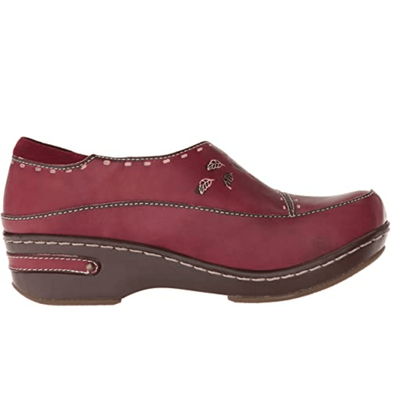 Spring Step Women's Fusalide Leather Slip-On Clog Shoe