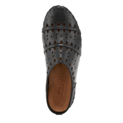 Spring Step Women's Fusalide Leather Slip-On Clog Shoe - Hiline Sport -