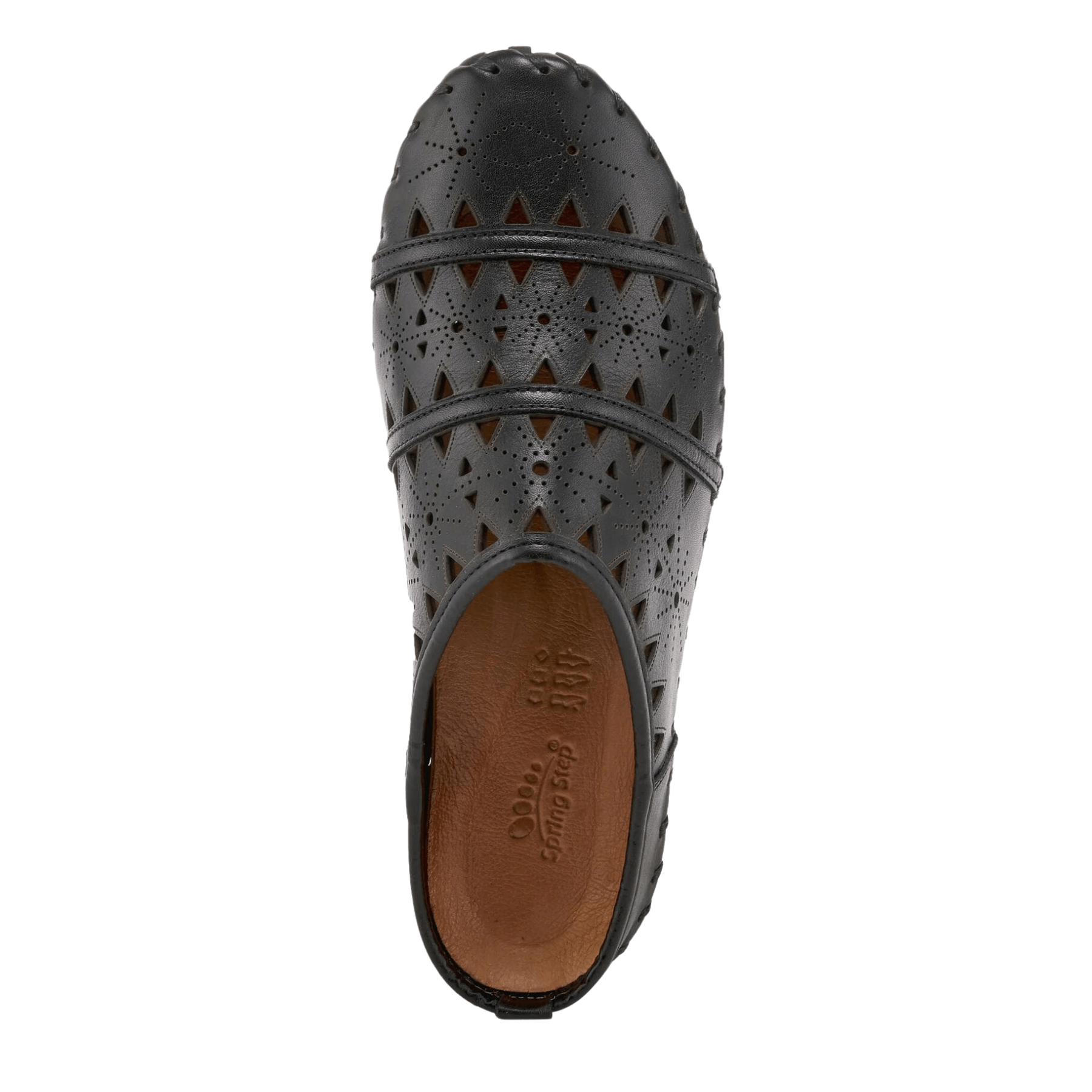 Spring Step Women's Fusalide Leather Slip-On Clog Shoe - Hiline Sport -