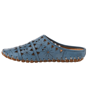 Spring Step Women's Fusalide Leather Slip-On Clog Shoe - Hiline Sport -