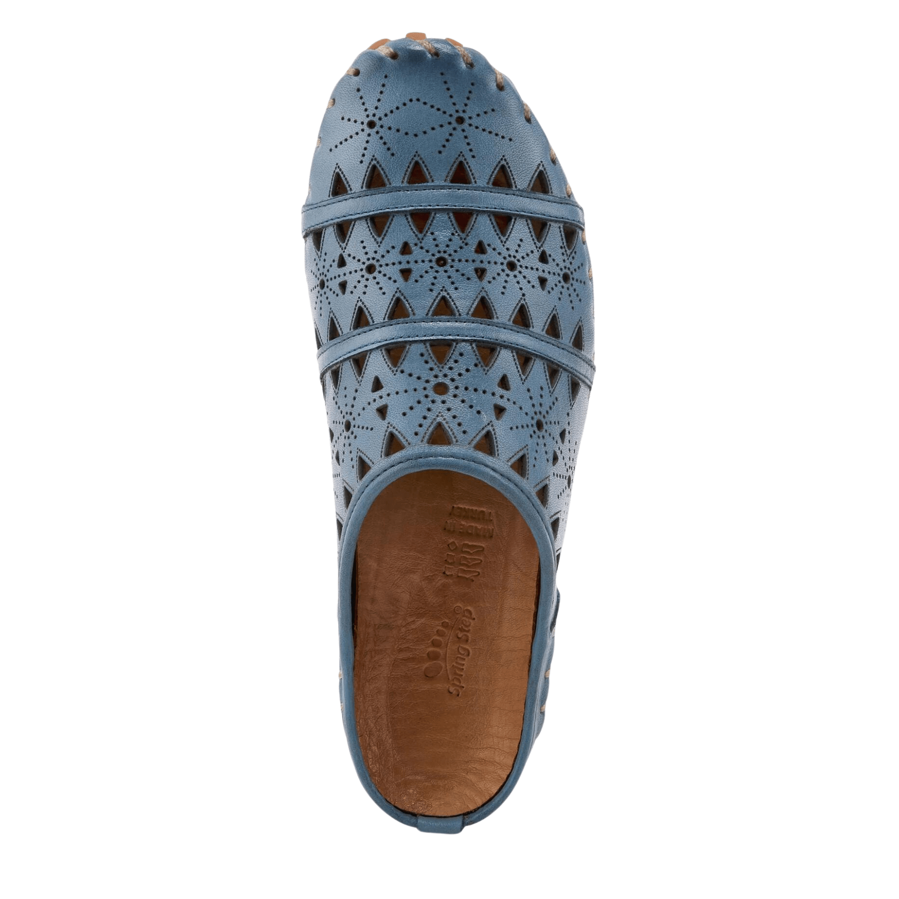 Spring Step Women's Fusalide Leather Slip-On Clog Shoe - Hiline Sport -