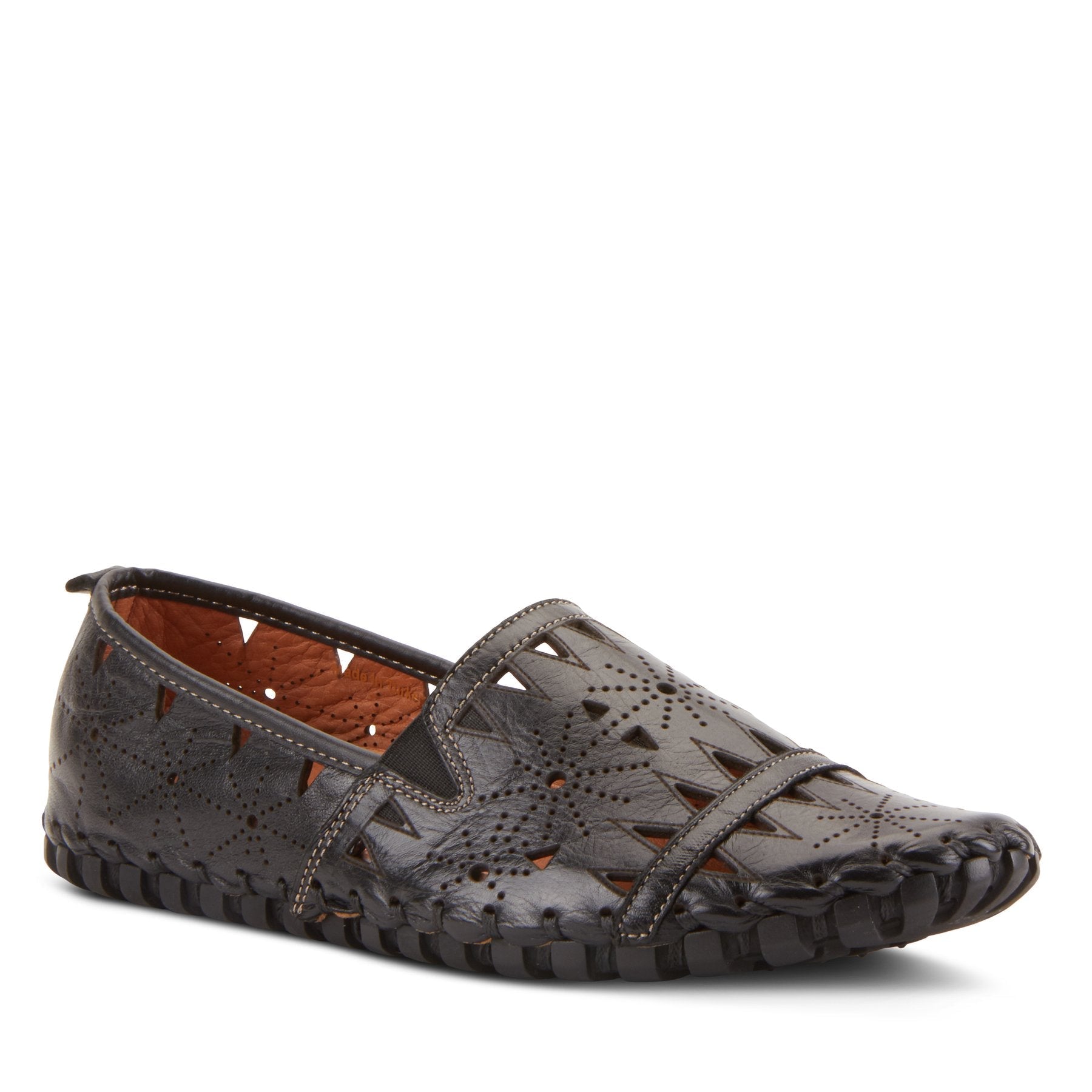 Spring Step Women's Fusaro Leather Slip-On Loafer Shoe - Hiline Sport -