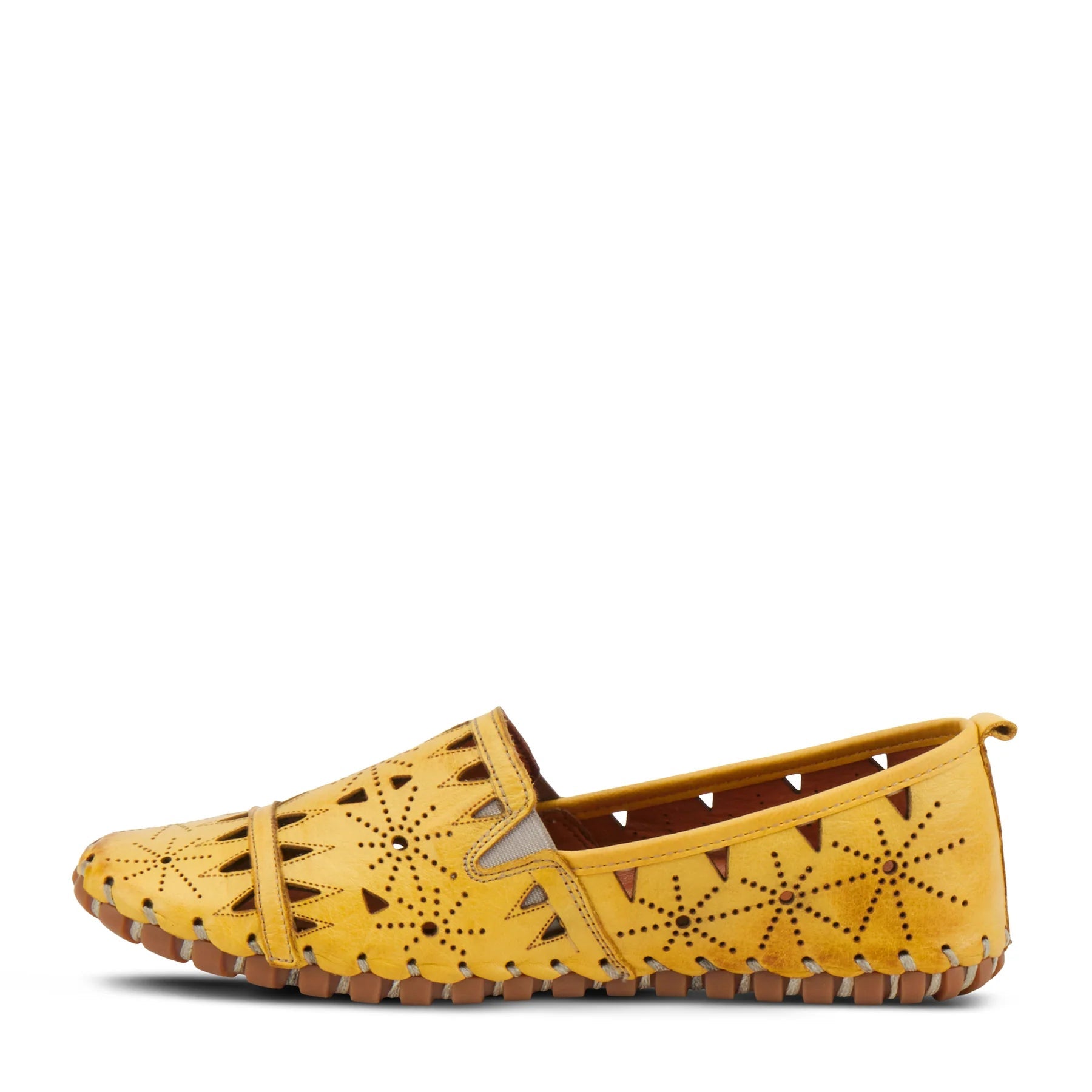 Spring Step Women's Fusaro Leather Slip-On Loafer Shoe - Hiline Sport -