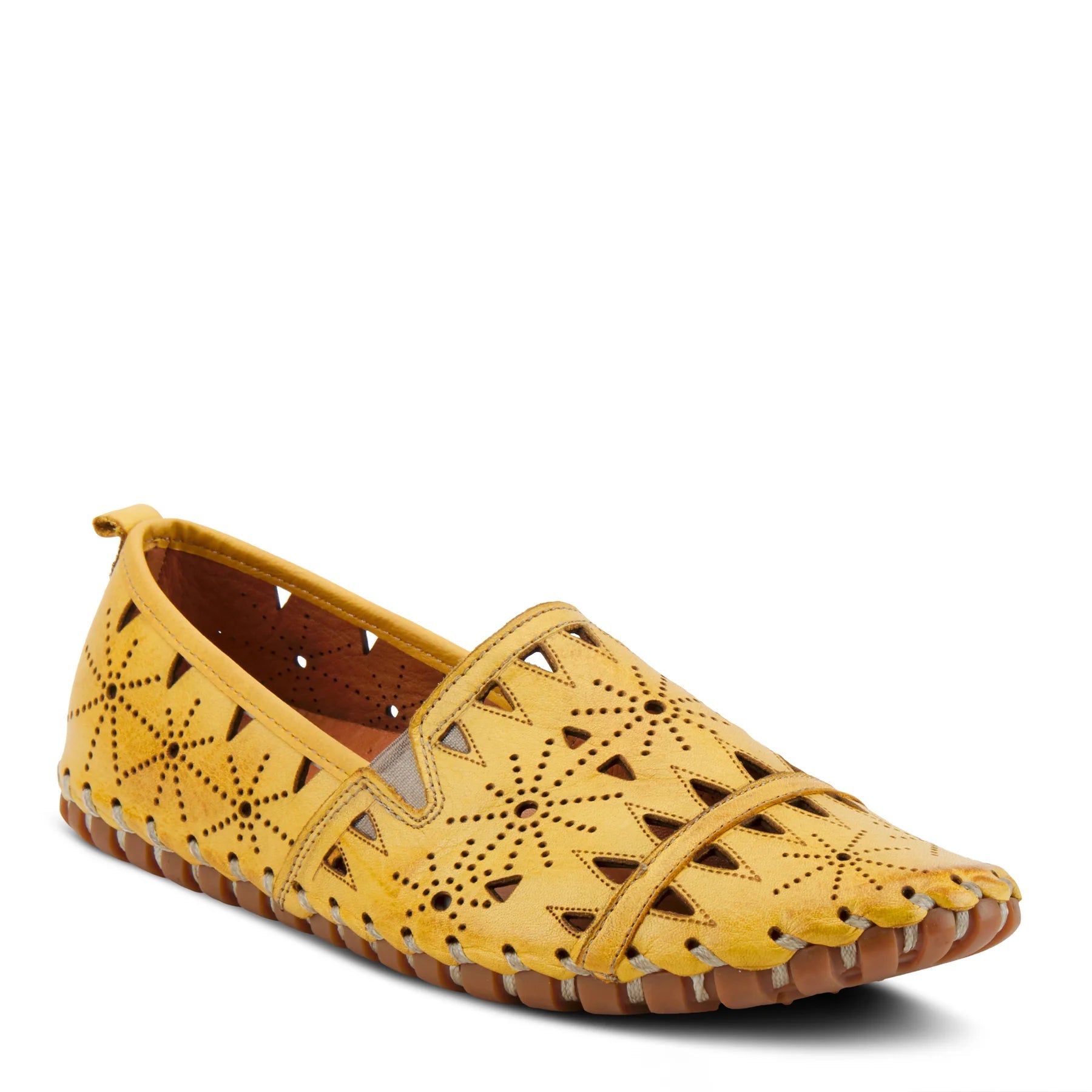 Spring Step Women's Fusaro Leather Slip-On Loafer Shoe - Hiline Sport -