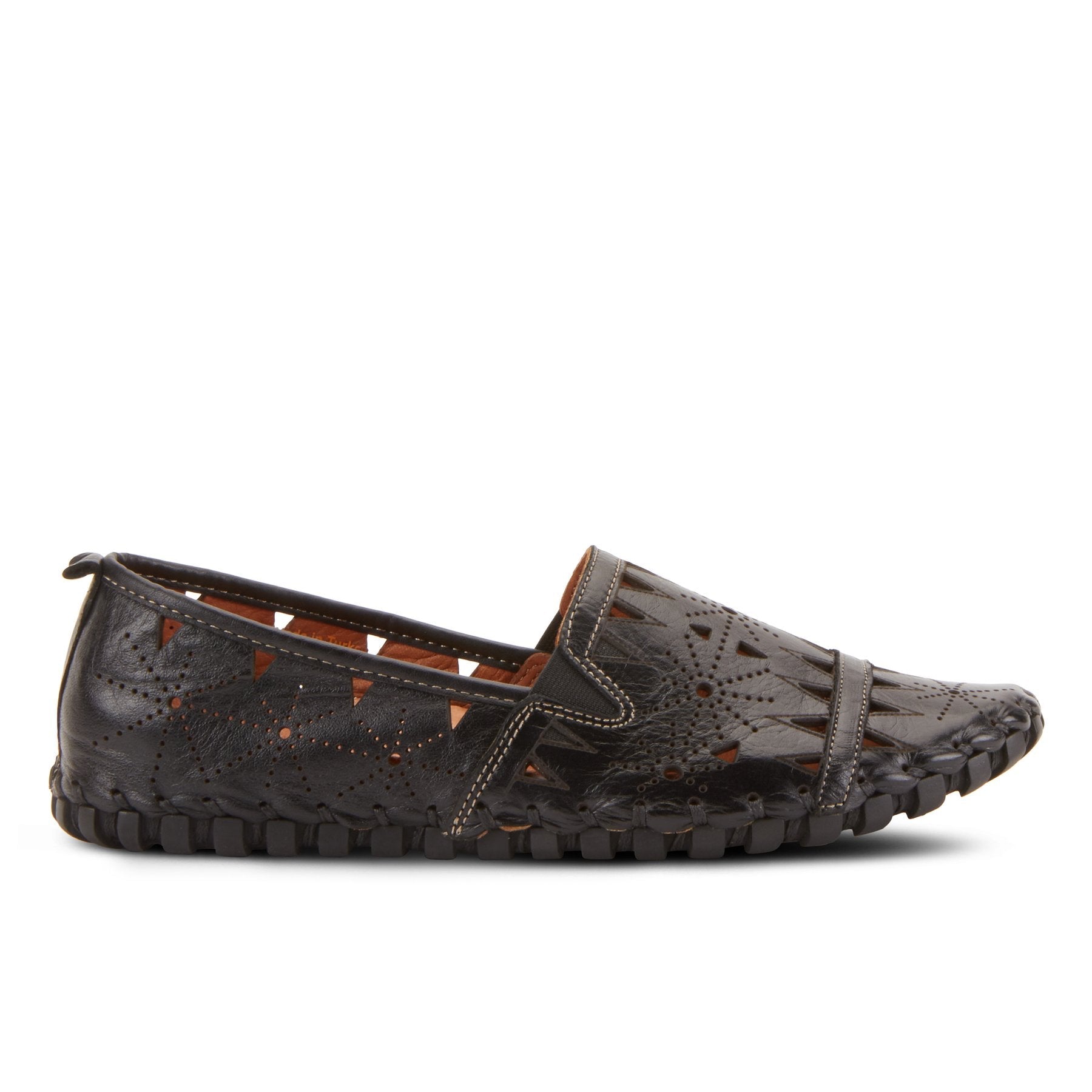 Spring Step Women's Fusaro Leather Slip-On Loafer Shoe - Hiline Sport -
