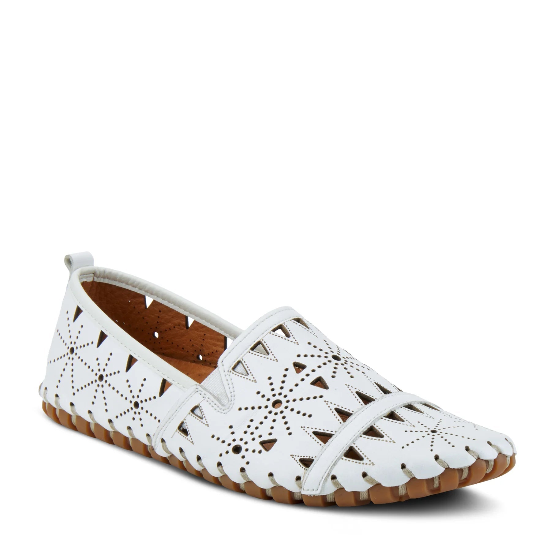 Spring Step Women's Fusaro Leather Slip-On Loafer Shoe - Hiline Sport -