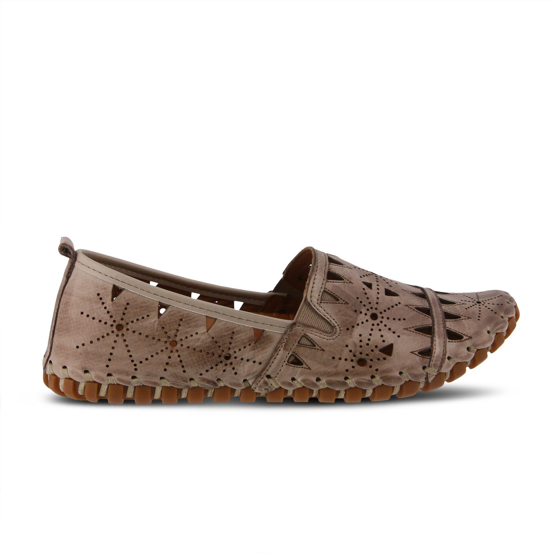 Spring Step Women's Fusaro Leather Slip-On Loafer Shoe - Hiline Sport -