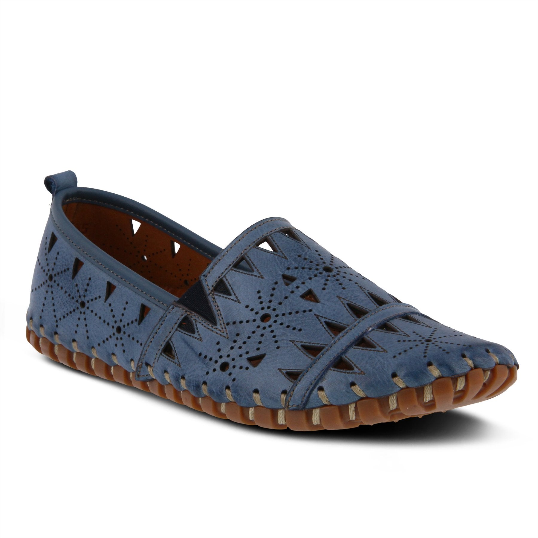 Spring Step Women's Fusaro Leather Slip-On Loafer Shoe - Hiline Sport -