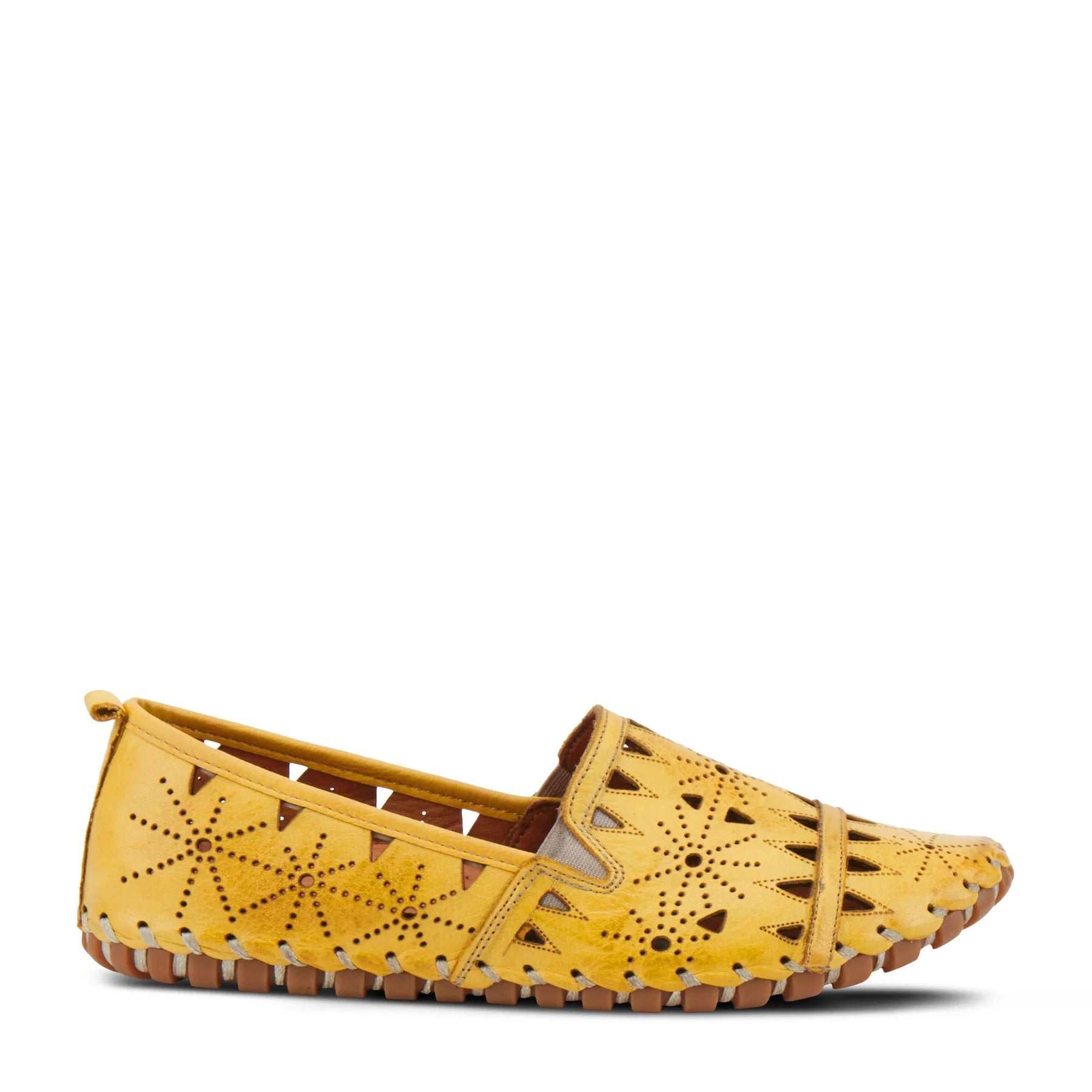 Spring Step Women's Fusaro Leather Slip-On Loafer Shoe - Hiline Sport -