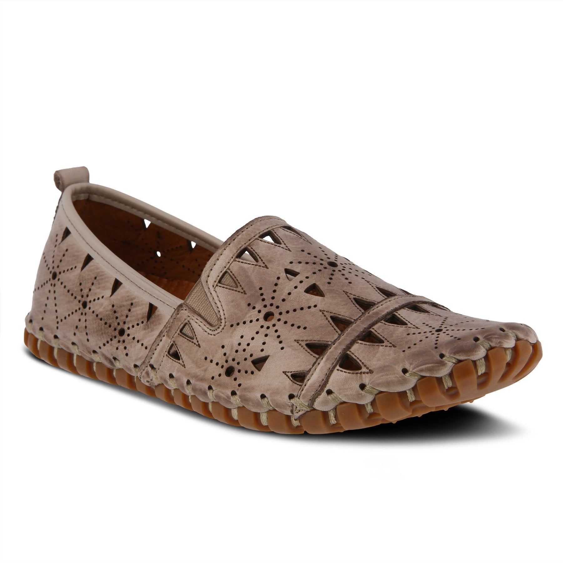 Spring Step Women's Fusaro Leather Slip-On Loafer Shoe - Hiline Sport -