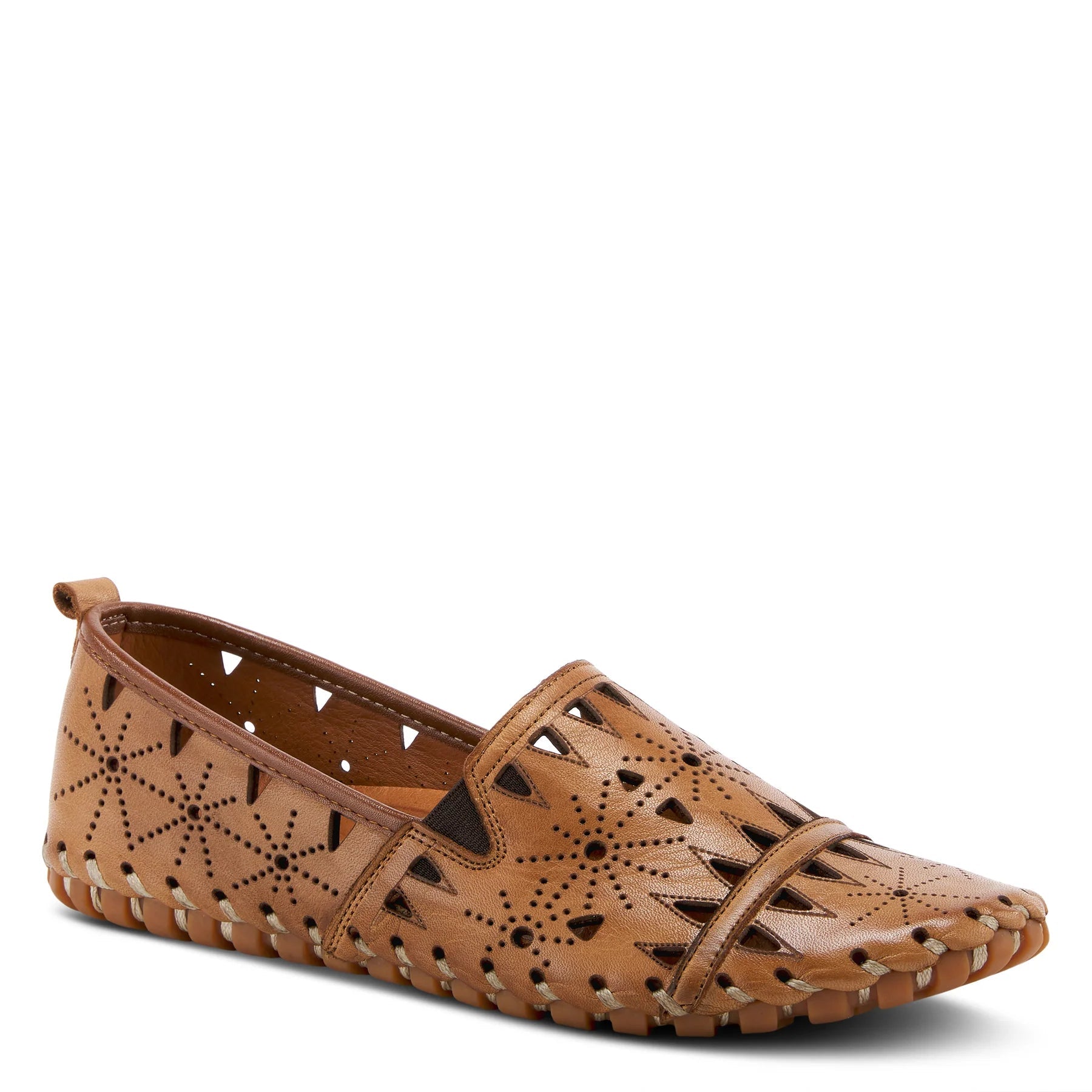 Spring Step Women's Fusaro Leather Slip-On Loafer Shoe - Hiline Sport -
