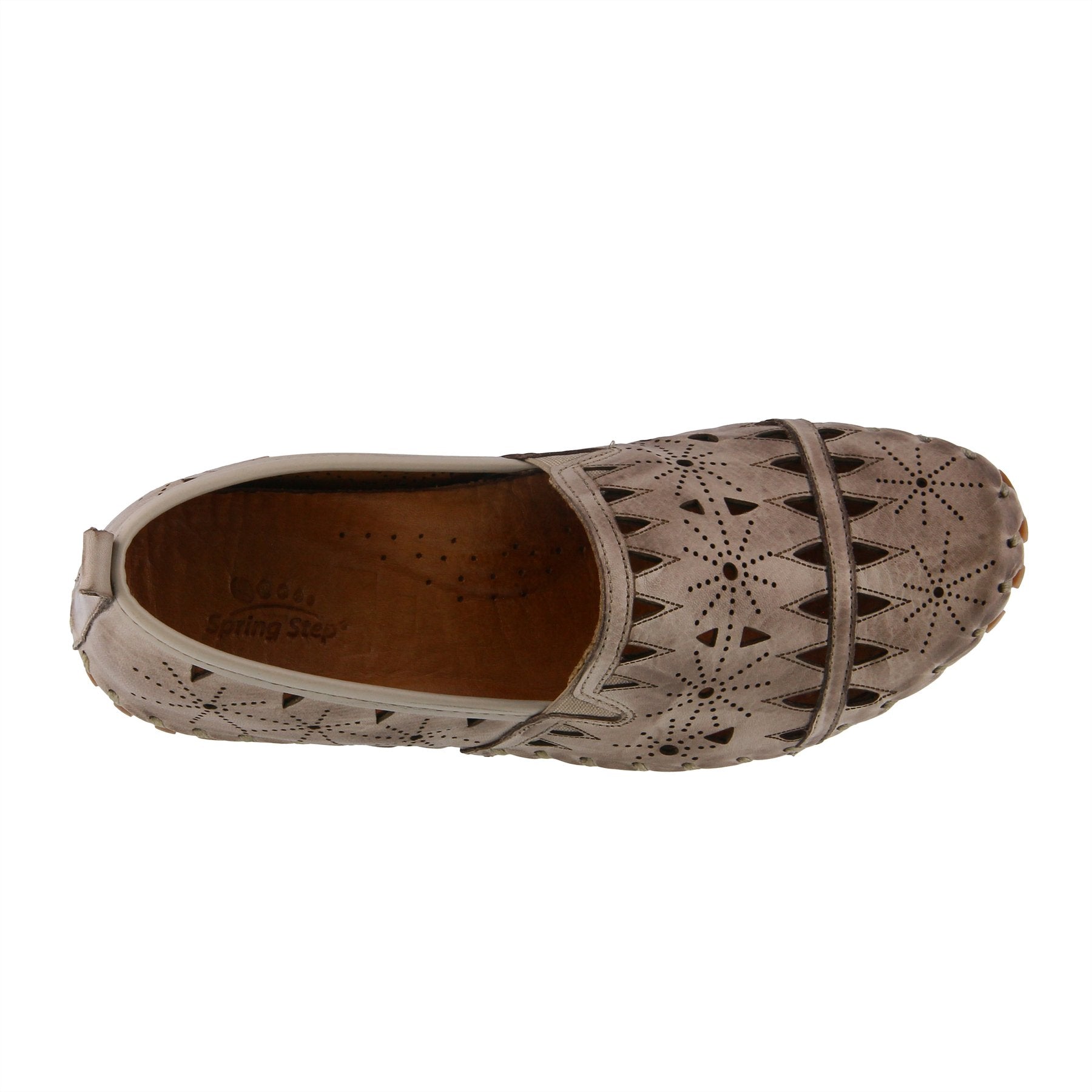 Spring Step Women's Fusaro Leather Slip-On Loafer Shoe - Hiline Sport -