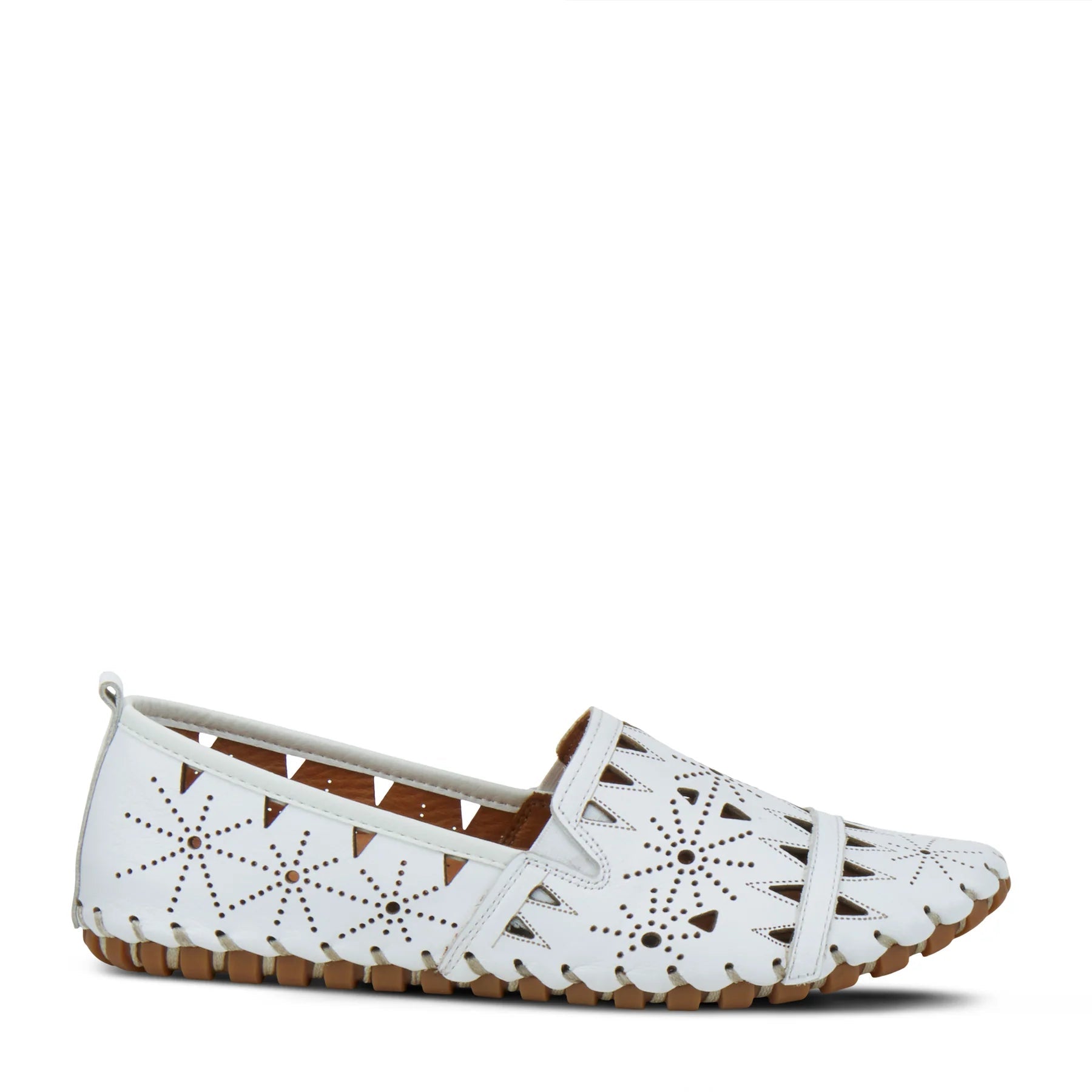 Spring Step Women's Fusaro Leather Slip-On Loafer Shoe - Hiline Sport -