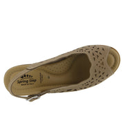Spring Step Women's Orella Leather Wedge Sandal - Hiline Sport -
