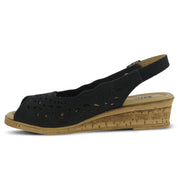 Spring Step Women's Orella Leather Wedge Sandal - Hiline Sport -