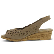 Spring Step Women's Orella Leather Wedge Sandal - Hiline Sport -