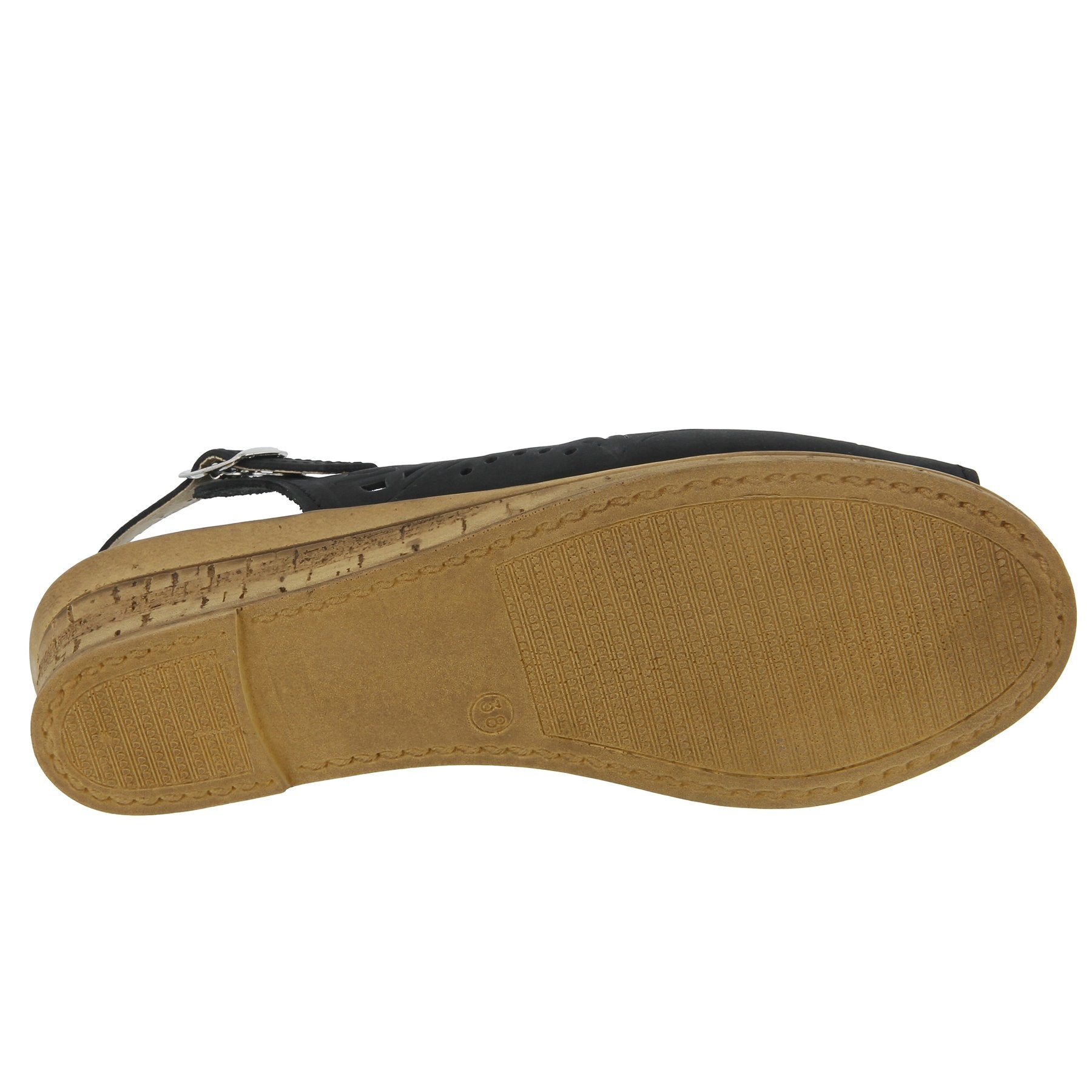 Spring Step Women's Orella Leather Wedge Sandal - Hiline Sport -