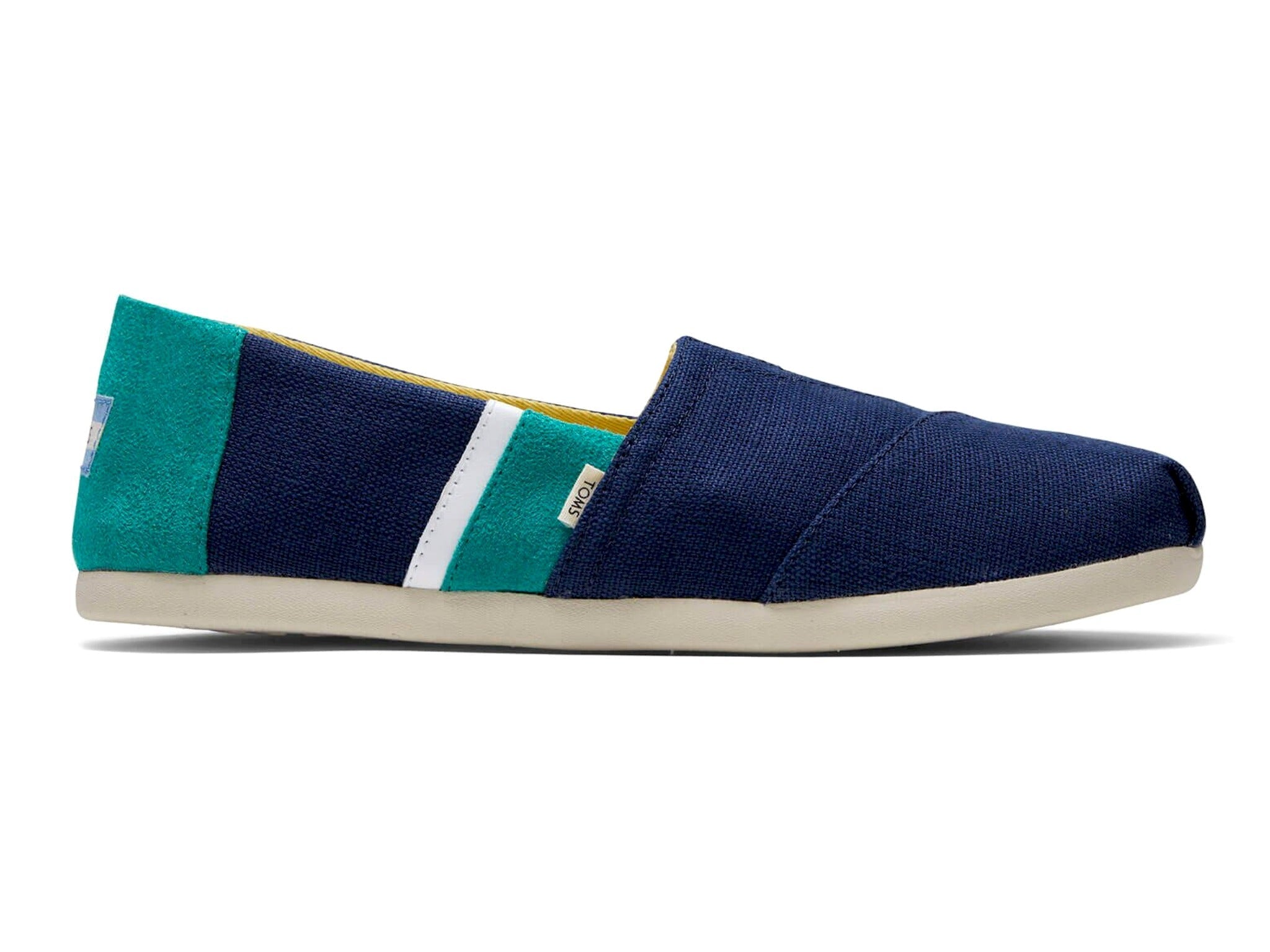 Toms Men's Classic Alpargata Color Block Slip On Shoe - Hiline Sport -