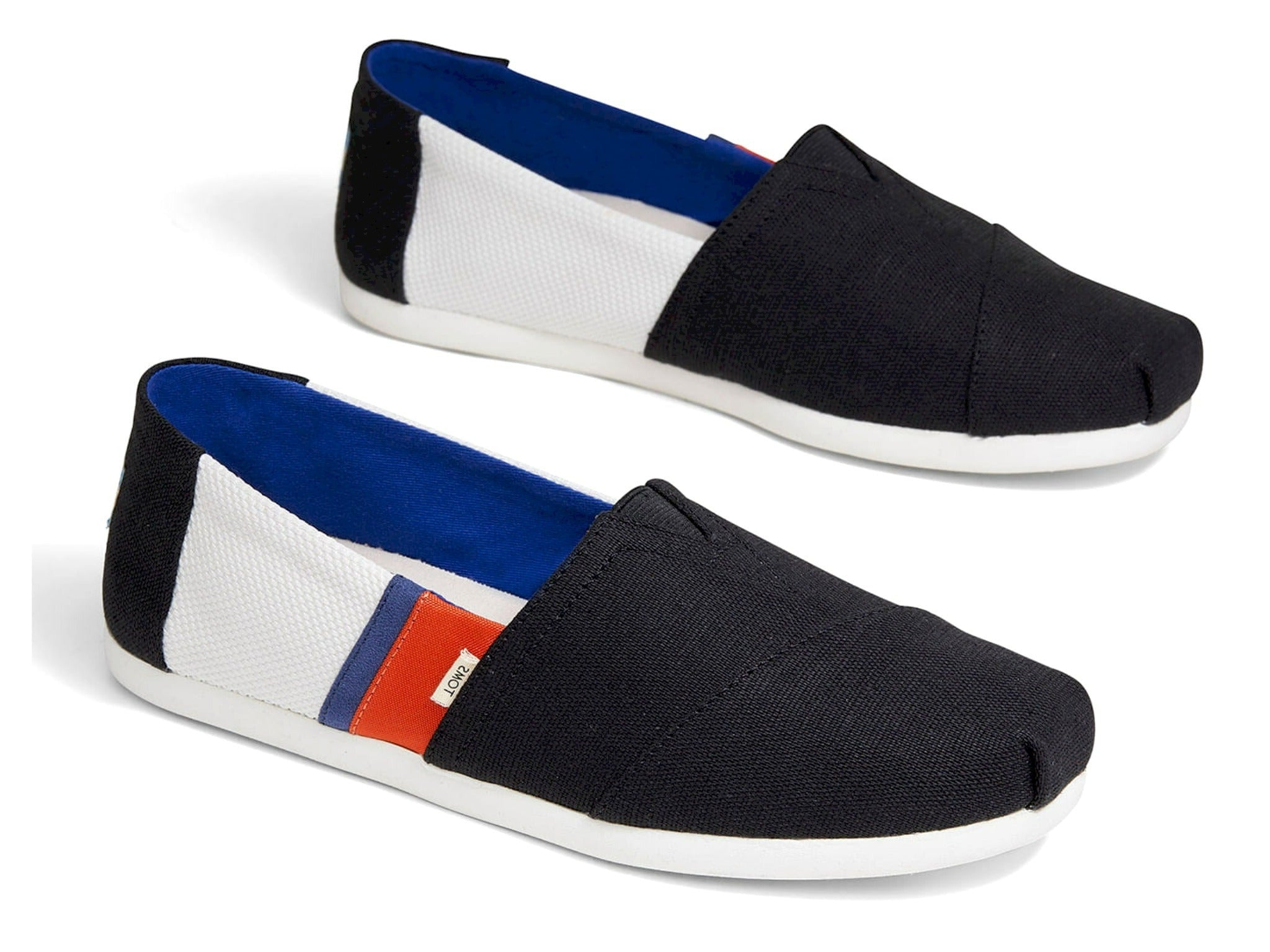 Toms Men's Classic Alpargata Color Block Slip On Shoe - Hiline Sport -
