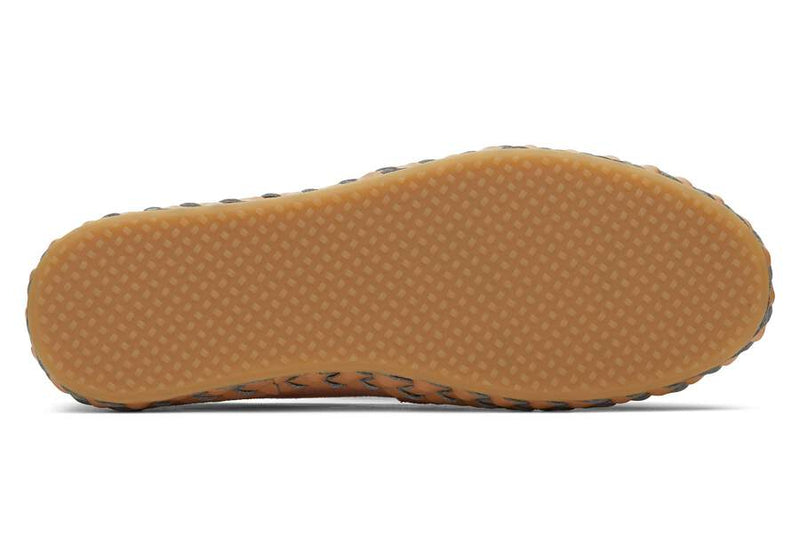 Toms Women's Alpargata Leather Wrap Slip On Shoe - Hiline Sport -