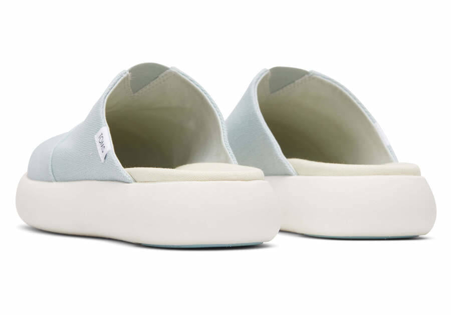 Toms Women's Alpargata Mallow Mule Heritage Canvas Slip On Shoe - Hiline Sport -