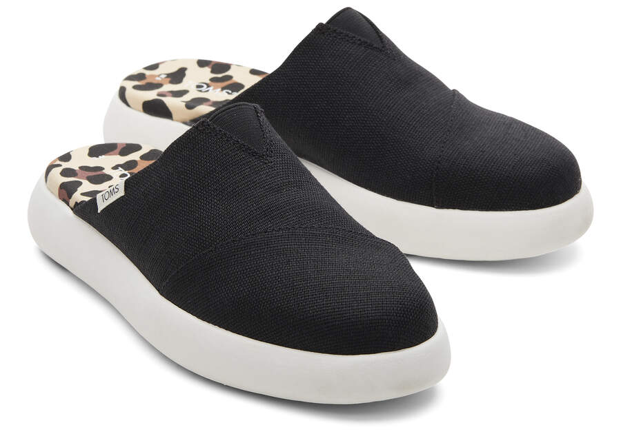 Toms Women's Alpargata Mallow Mule Heritage Canvas Slip On Shoe - Hiline Sport -