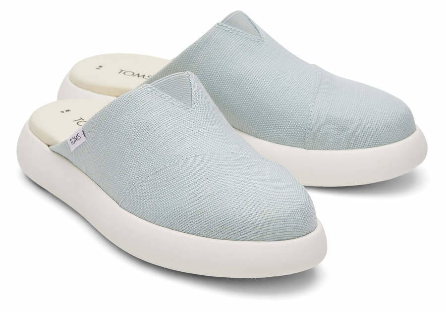 Toms Women's Alpargata Mallow Mule Heritage Canvas Slip On Shoe - Hiline Sport -