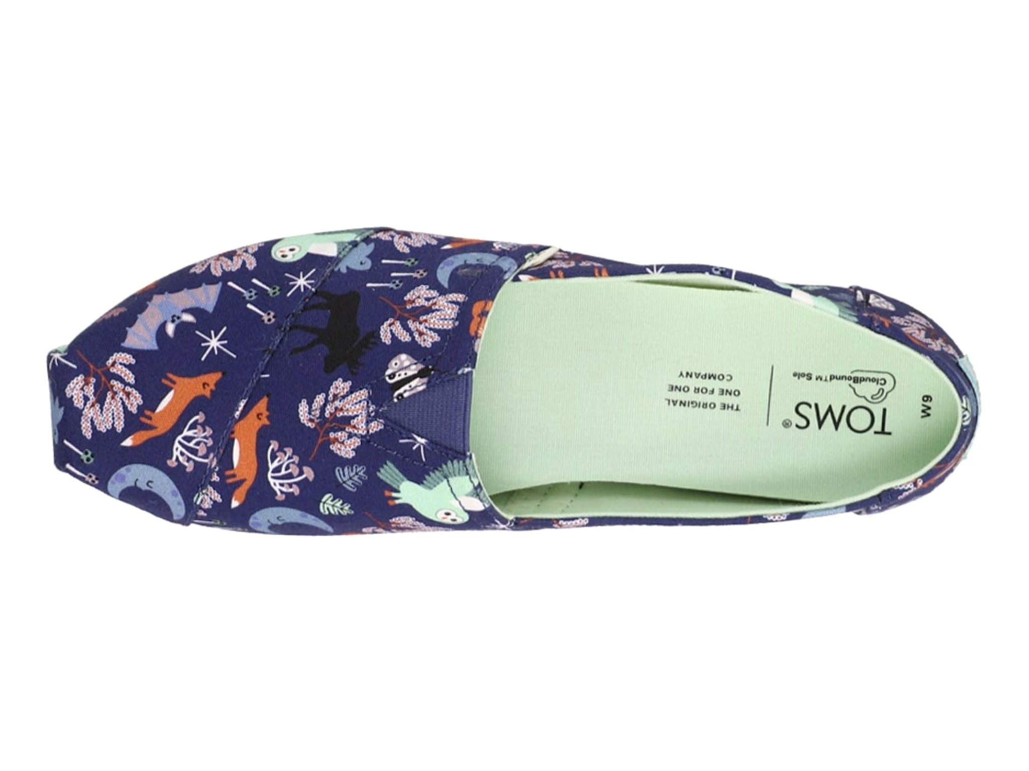 Toms Women's Alpargata Prints Slip On Shoe - Hiline Sport -