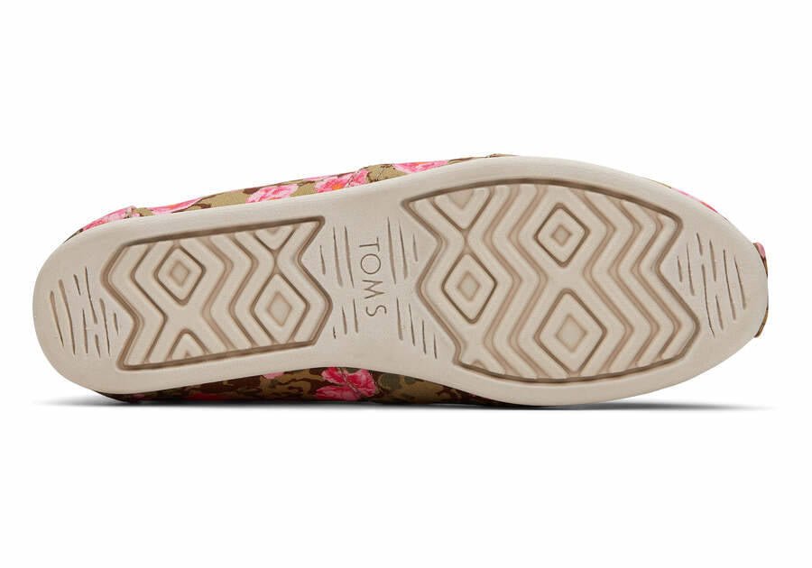Toms Women's Alpargata Prints Slip On Shoe - Hiline Sport -