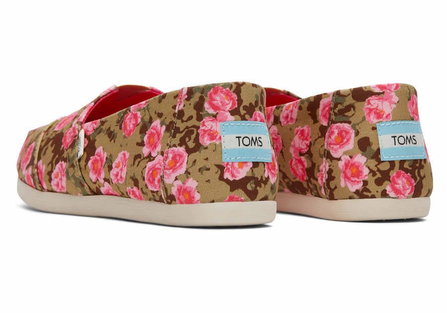 Toms Women's Alpargata Prints Slip On Shoe - Hiline Sport -