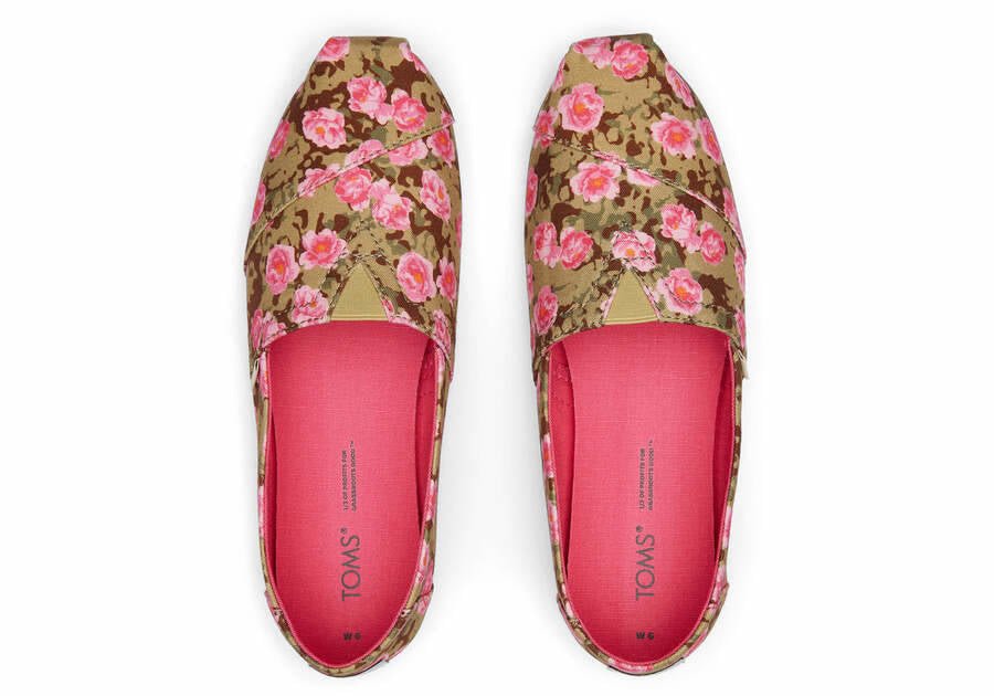 Toms Women's Alpargata Prints Slip On Shoe - Hiline Sport -