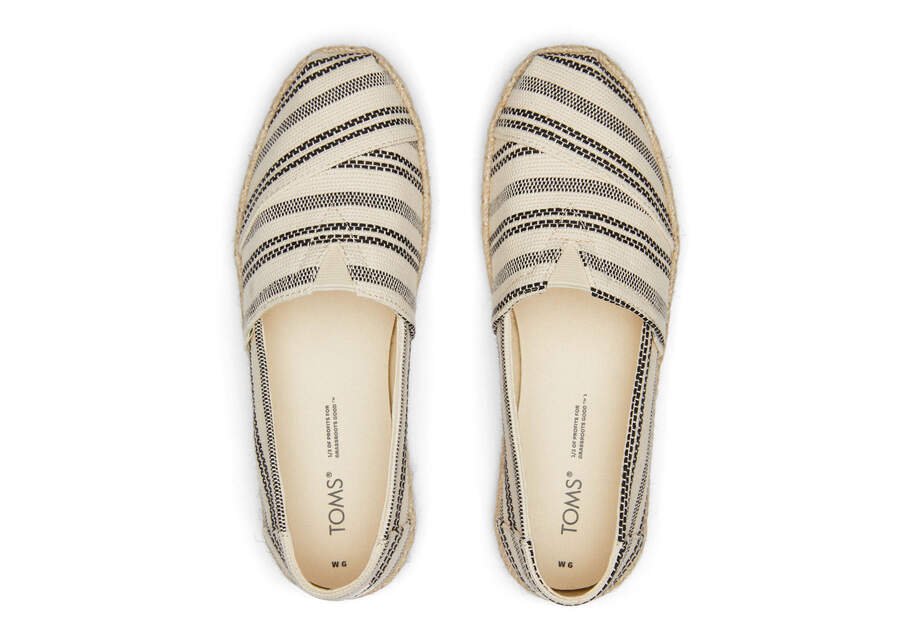 Toms Women's Alpargata Rope Espadrille Slip On Shoe - Hiline Sport -