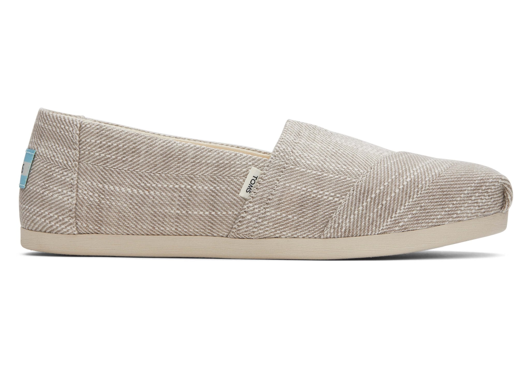 Toms Women's Alpargata Textured Woven Slip On Shoe - Hiline Sport -