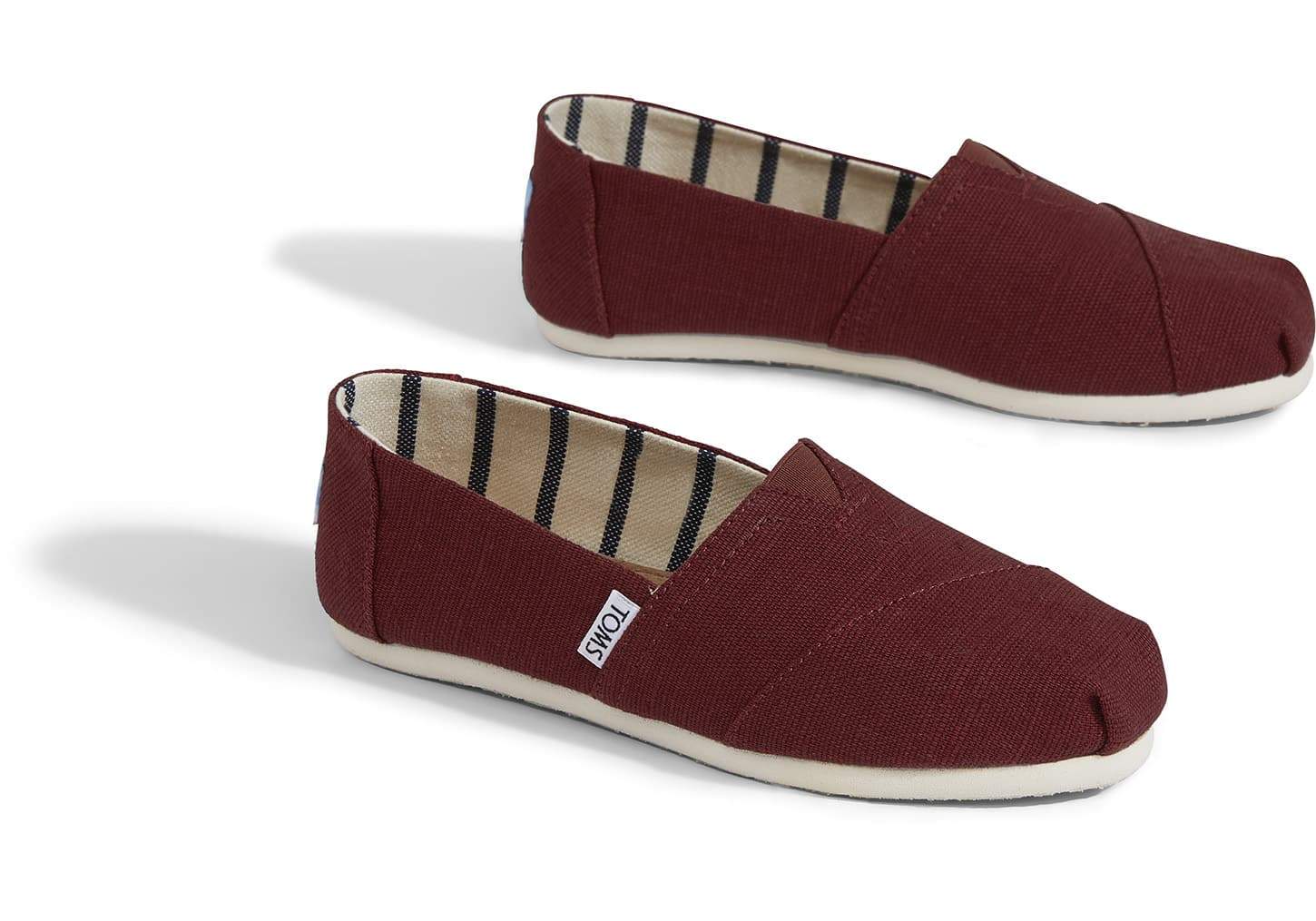 Toms Women s Alpargata Venice Collection Classic Heritage Canvas Slip On Shoe Hiline Sport